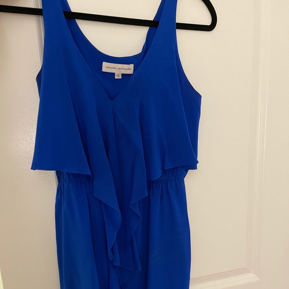 Amanda Uprichard blue dress